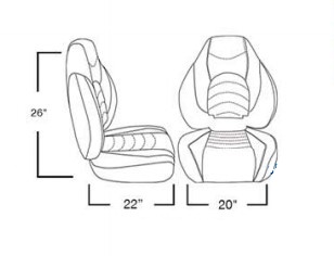 Крісло Springfield Fish Pro чорний /сірий (1041733)