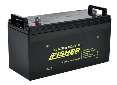 Акумулятор гелевий Fisher 120Ah 12V, 34,5 кг (120AH gel)