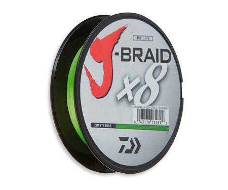 Шнур Daiwa J-Braid x8 Chartreuse 150м