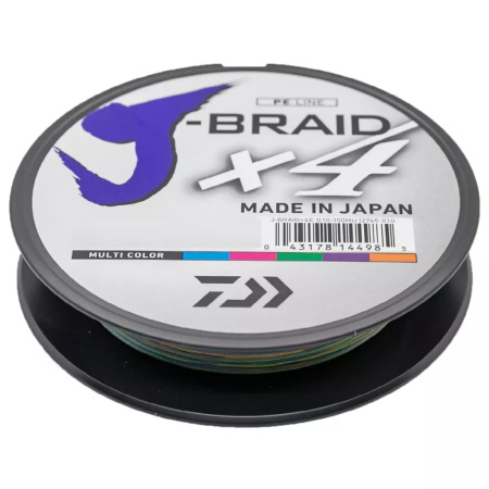 Шнур Daiwa J-Braid X4E 150m Multi Color