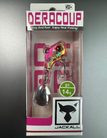 Тейл-спінер Jackall Deracoup 14g (01)