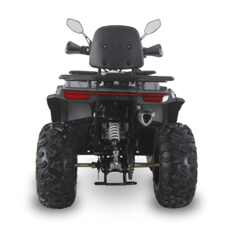 Квадроцикл FORTE ATV-200G зелено-сірий  (133190)
