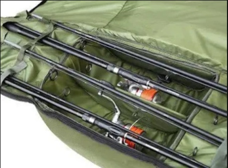 Чохол для коропових вудилищ з котушками 210 см Fisher (K-030)