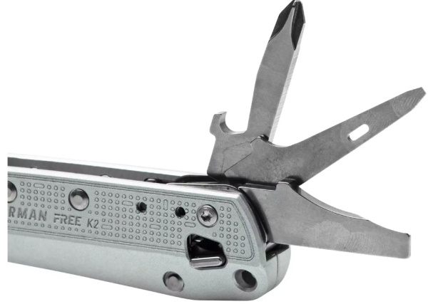 Ніж-мультитул Leatherman Free K2x Silver (832654)