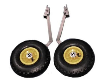 Транцеві колеса Технопарус КТ-3НІ нержавійка інтерцептор автомат