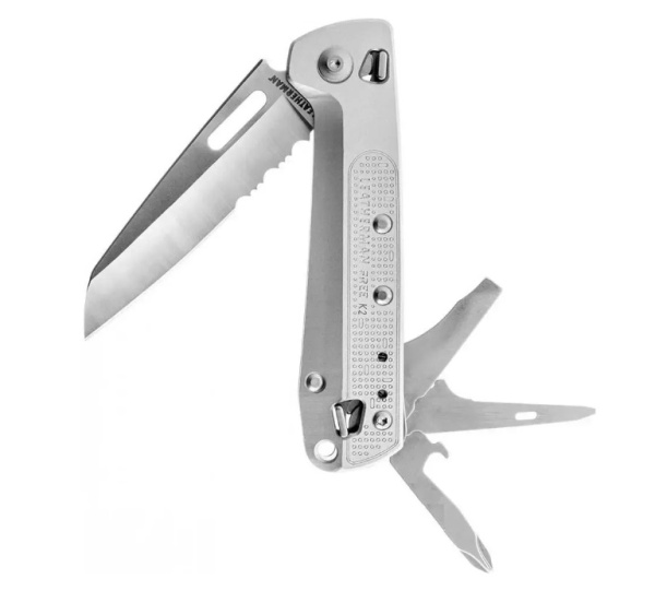Ніж-мультитул Leatherman Free K2x Silver (832654)