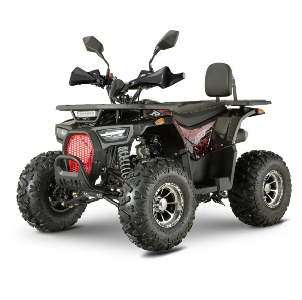 Квадроцикл FORTE ATV150P чорно-червоний (139512)