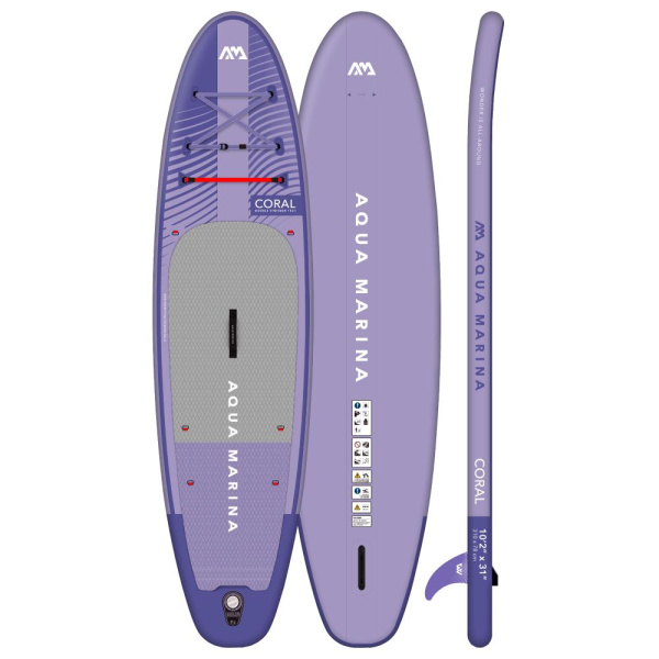 Надувна SUP дошка Aqua Marina Coral NF Advanced 10'2'' (BT-23COPN)