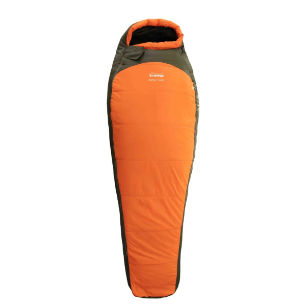 Спальний мішок Tramp Boreal Long кокон orange/grey 225/80-55