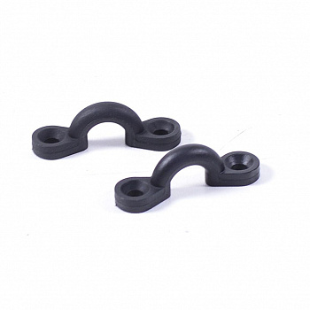 Вушко Easterner, пластик, чорний (C11722-B)