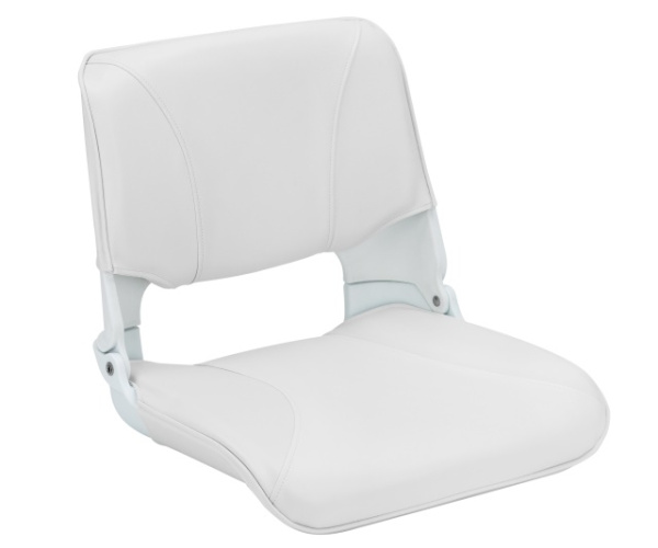 Сидіння AquaLand складане, біло-синє (1000022)