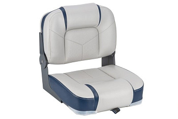 Сидіння Newstar Bass Boat Center Seat, сірий/синій (75246GN)