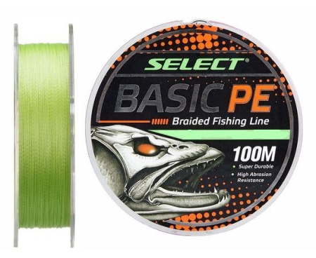Шнур Select Basic PE 100m (салатовий)
