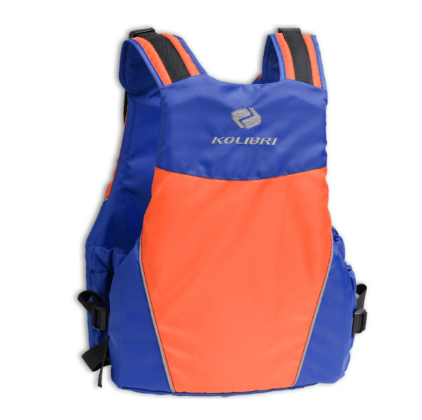 Жилет страхувальний Kolibri (100-130 кг) помаранчевий+синій (34.005.49)