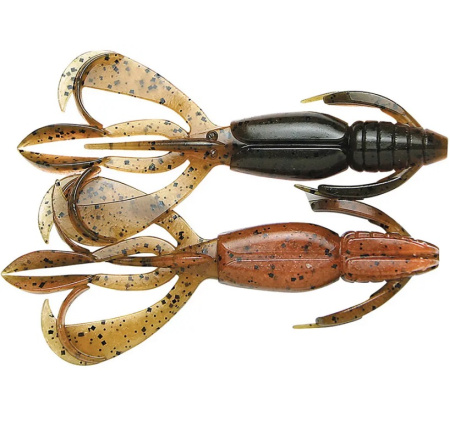 Силікон Keitech Crazy Flapper 2.8" к:438 green pumpkin fire (1551.04.33)