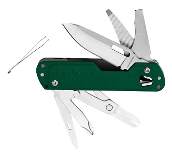 Мультиінструмент Leatherman Free T4 Evergreen (832875)
