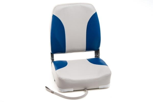 Сидіння Newstar складне з високою спинкою, сірий/синій (75101GB)