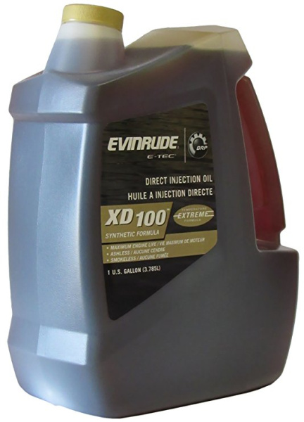 Масо для 2-т двигунів Evinrude/Johnson BRP XD-100 Gallon (4 літра) (779731)