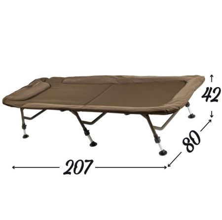 Коропова розкладачка Ranger BED 80 Fleece (RA 5525)