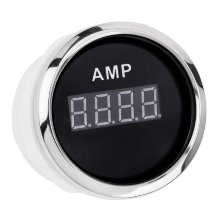Цифровий амперметр з датчиком  I Gauge 52 мм з функцією попередження (WKAM-DGBSHUNT)