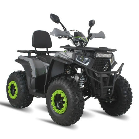 Квадроцикл FORTE ATV-200G зелено-сірий  (133190)
