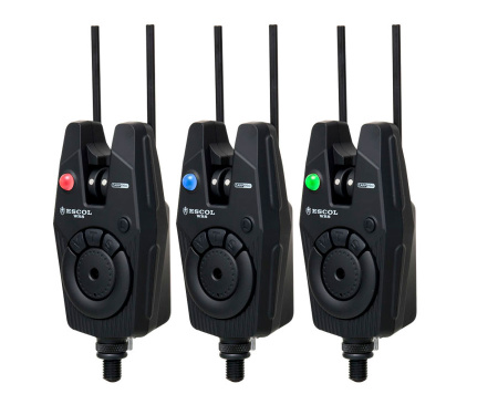 Набiр електронних сигналiзаторiв клювання Carp Pro Escol WRS 3+1 (6920-003)