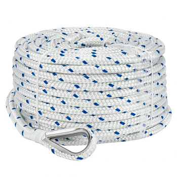Мотузка Victory Polyester braided anchor rope 8mm*30m (braided 8mm 30m)