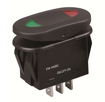 Тумблер AAA SPDT, on-off-on, w/4 pins (10115-01)