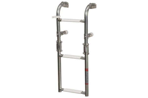 Сходи AquaLand складні, нержавіюча сталь, 1+2 сходинки (1101030)