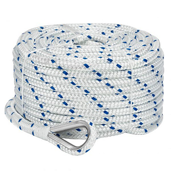 Мотузка Victory Polyester braided anchor rope 10mm*30m (braided 10mm 30m)