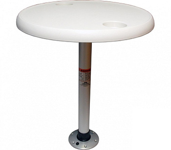 Стіл круглий Springfield 68 см, основа алюміній із замком (1690102)