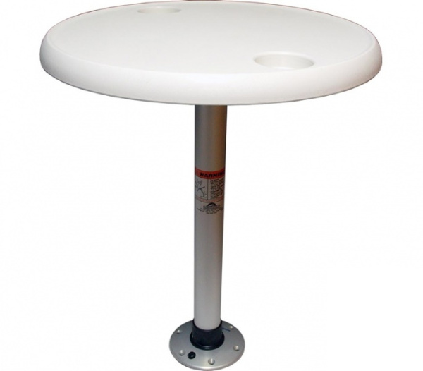 Стіл круглий Springfield 68 см, основа алюміній із замком (1690102)