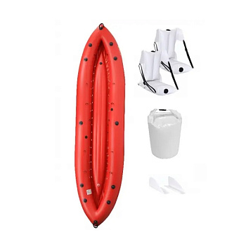 Байдарка Ладья Чайка ЛБ-400 комфорт червона