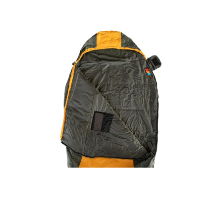 Спальний мішок Tramp Windy Light кокон yellow/grey 220/80-55