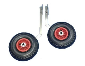 Транцеві колеса Технопарус КТ-3Н нержавійка подовжені автомат