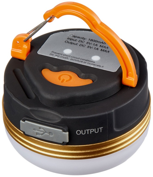 Ліхтар кемпінговий Skif Outdoor Light Drop к:black/orange (389.00.24)