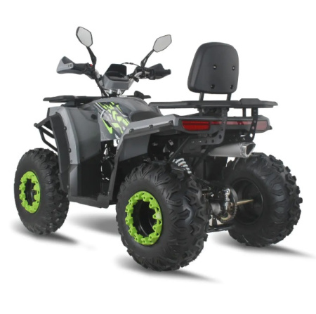 Квадроцикл FORTE ATV-200G зелено-сірий  (133190)
