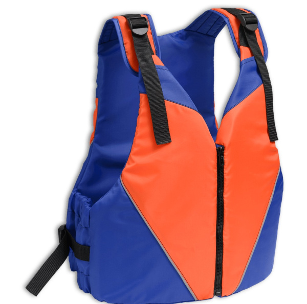 Жилет страхувальний Kolibri (90-110 кг) помаранчевий+синій (34.004.49)