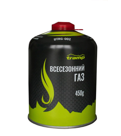 Картридж газовий Tramp різьбовий 450гр (UTRG-002)