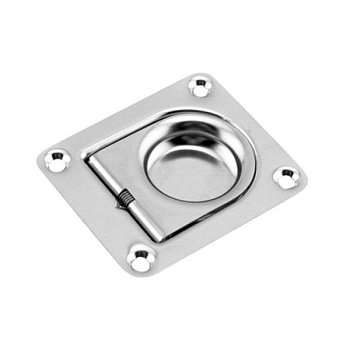 Засувка дверей з кільцем  RYE 44х38мм (3401981)