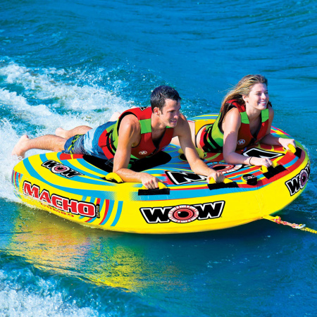 Буксирувальний балон (Плюшка) WOW Macho 2Р Towable (16-1010)