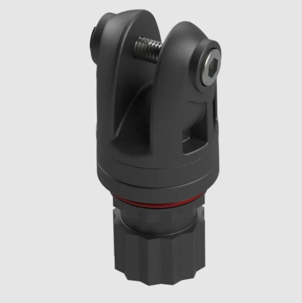 Вилка для тентів FASTEN Tf256 чорна з армованим поворотним адаптером (01.15.015.01.01)