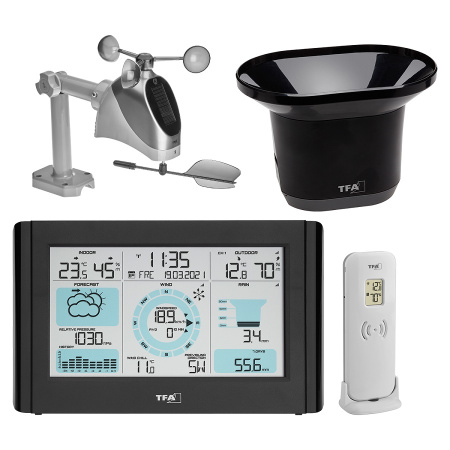 Метеостанція TFA "Weather Pro", 226х30х138 мм (35116101)
