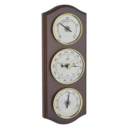 Метеостанція TFA "Classic" горіх, d=70/80/70 мм, 275х105 мм (20100003)