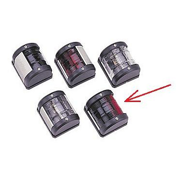 Навігаційний вогонь AAA червоно-зелений корпус чорний (00151)