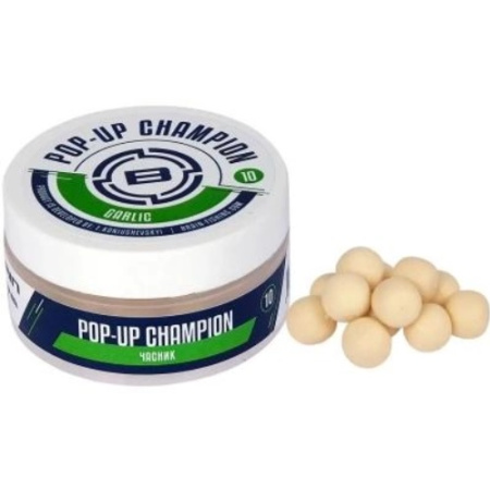 Бойли Brain Champion Pop-Up Garlic (часник) 08mm 34g (1858.22.14)