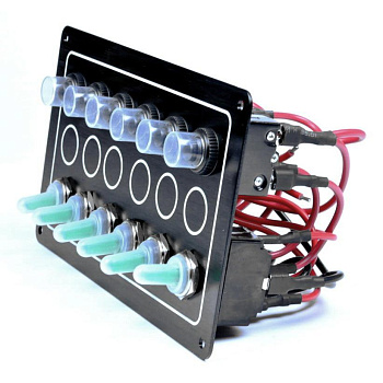 Панель AAA на 6 перемикачів (10062-BK)