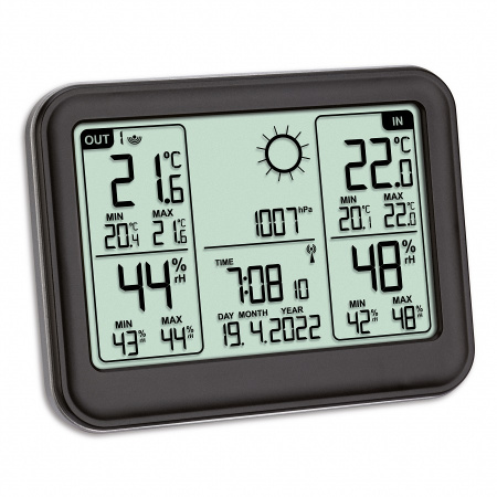 Метеостанція TFA "Linea Plus", 184x40x188 мм (35114401.IT)