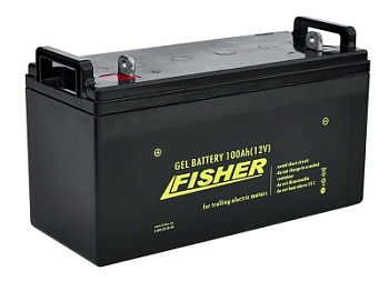 Акумулятор гелевий Fisher 120Ah 12V, 34,5 кг (120AH gel)